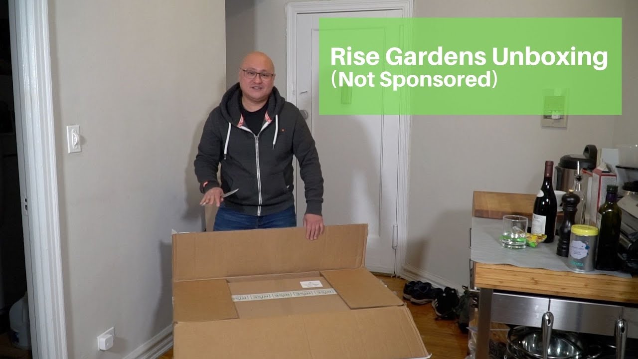 Rise Gardens Unboxing Hydroponic Indoor Garden (Not Sponsored)