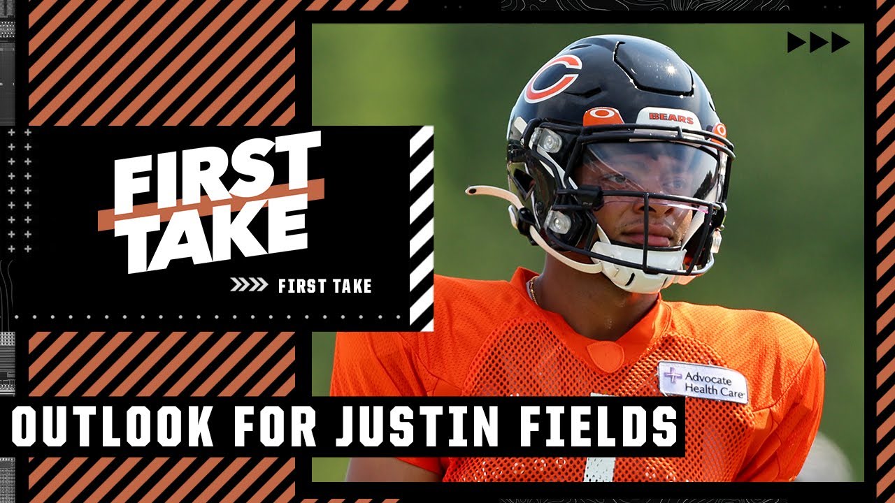 Is Justin Fields in a good place to take a big leap this season? | First Take