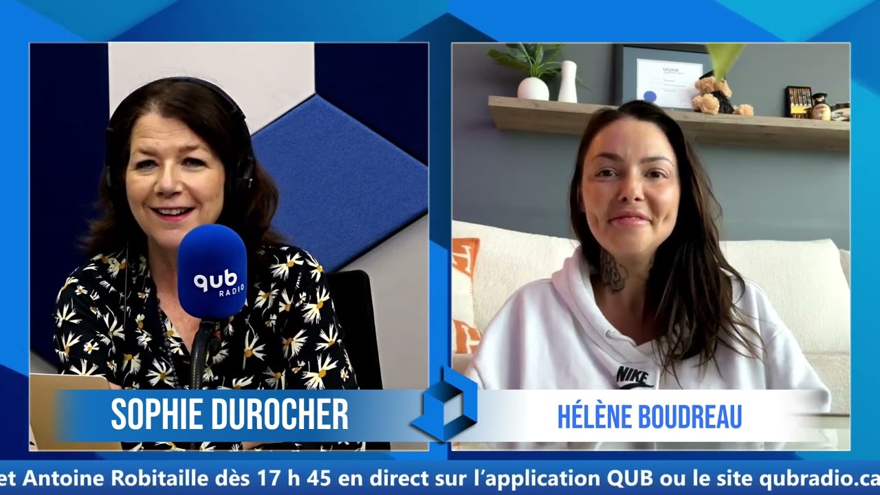 «Je vais me faire dévierger en live devant des milliers de spectateurs», dit Hélène Boudreau