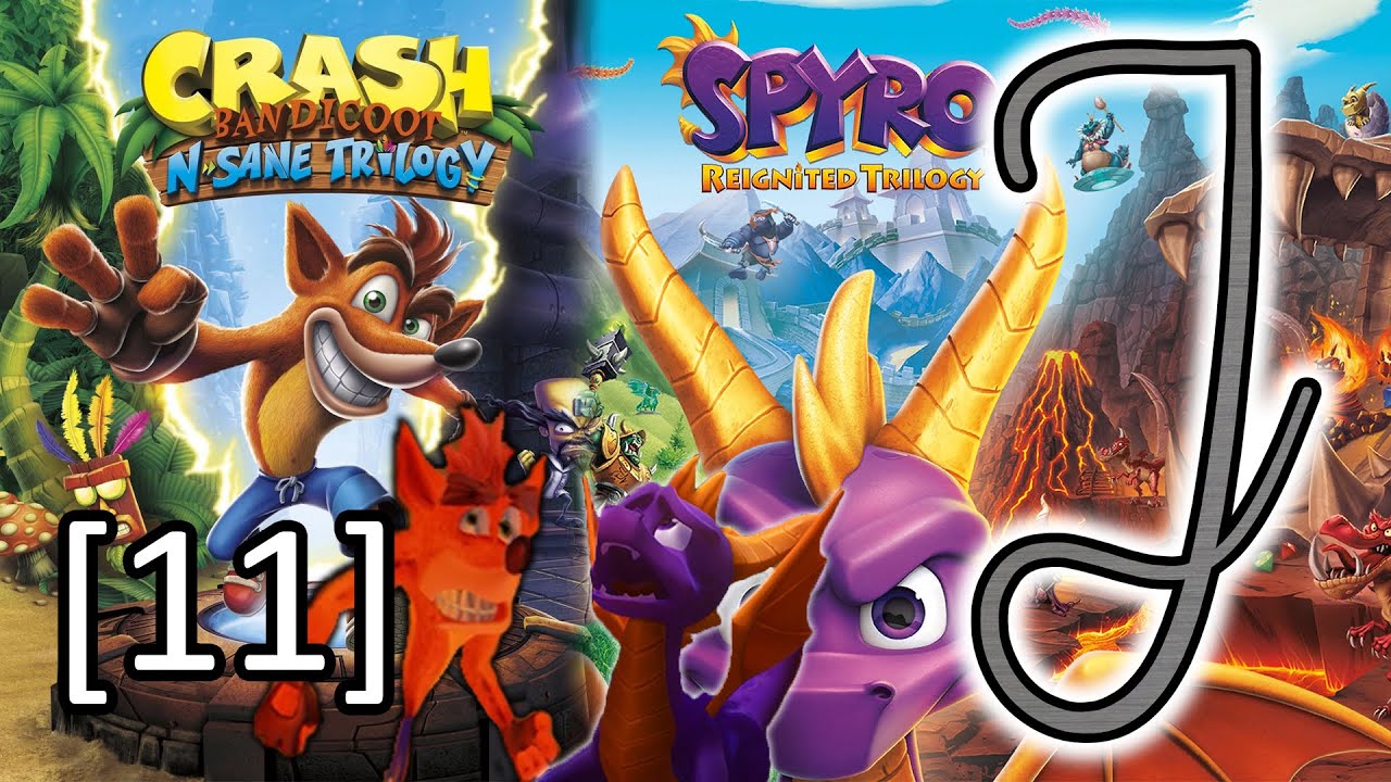 JUUDOLF No.11: Crash Bandicoot & Spyro the Dragon