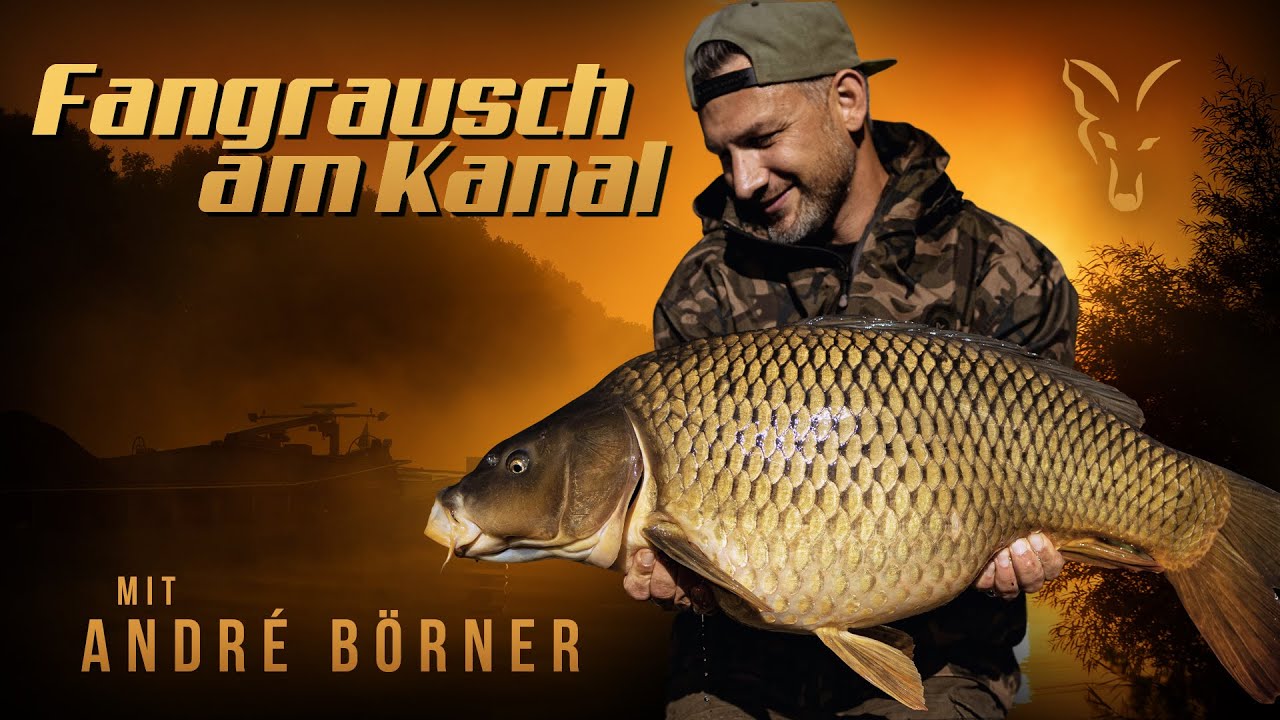 Fangrausch am Kanal mit André Börner (Karpfenangeln)
