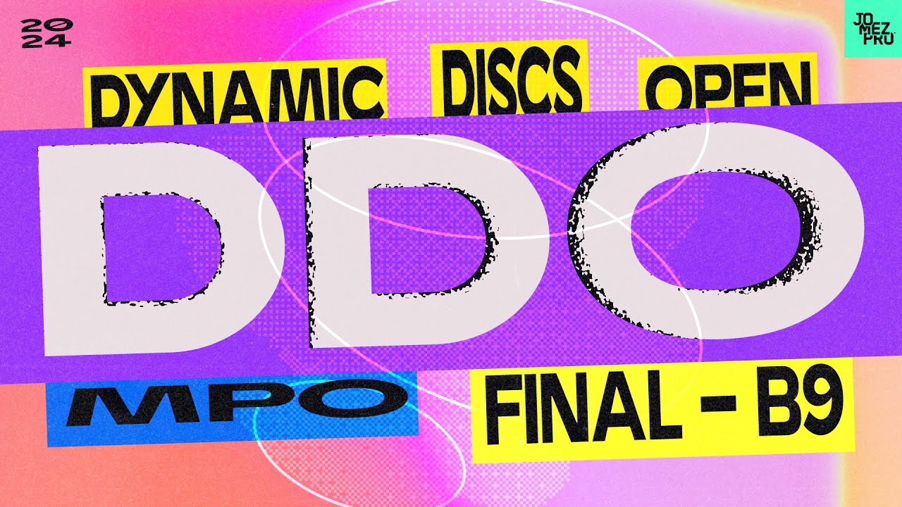 2024 Dynamic Discs Open | MPO FINALB9 | Wysocki, Heimburg, Robinson, Rathbun | Jomez Disc Golf