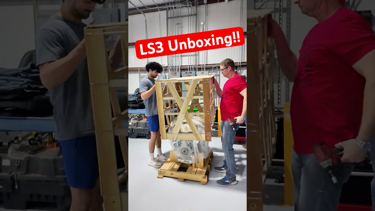 LS3 UNBOXING! The Heart of Our Next Project