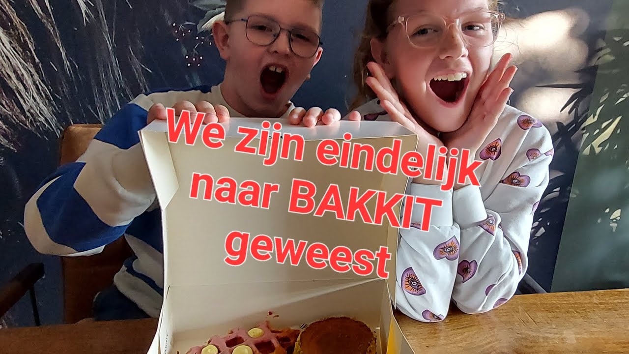 We zijn eindelijk een keer naar BAKKIT geweest! Wat een heerlijke gebakjes 🍰