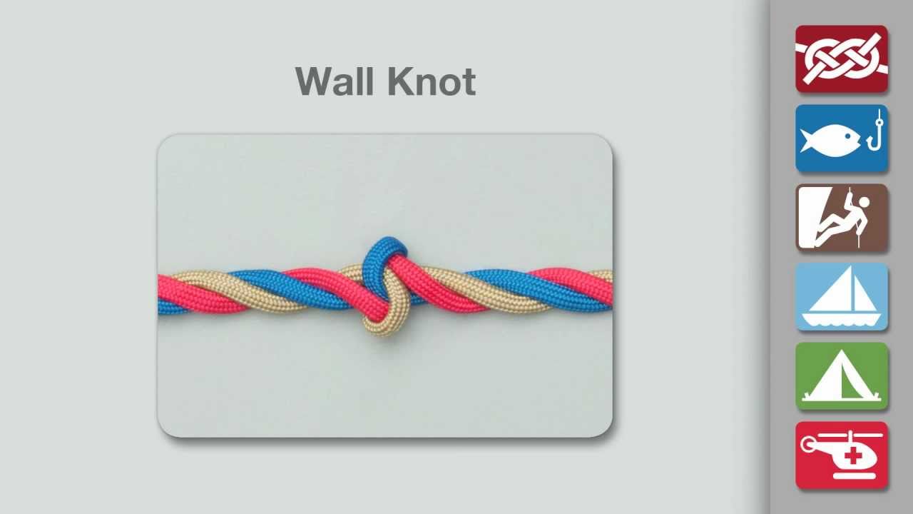 Wall Knot | How to Tie a Wall Knot