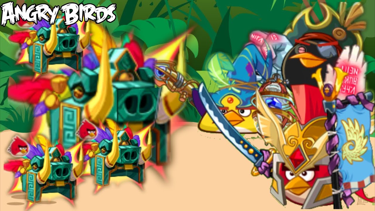 Angry Birds Epic - ELITE STONE GUARD (Red's Helm) - Arena Battle