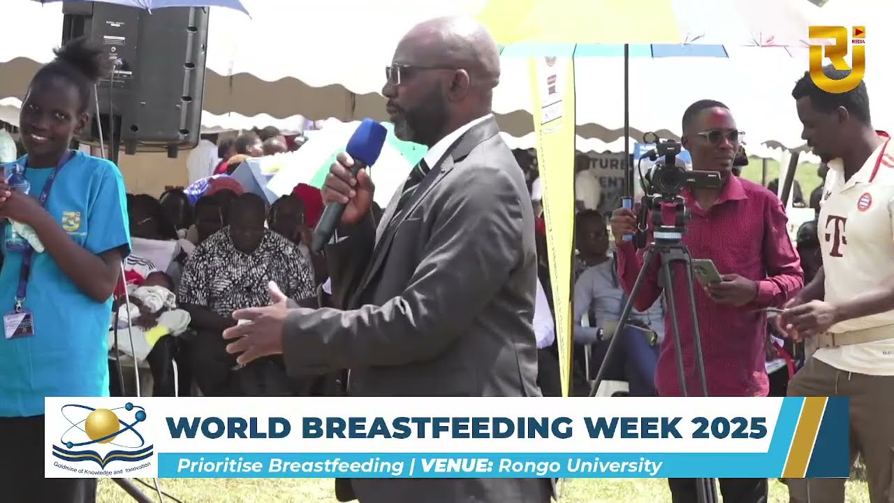 RONGO UNIVERSITY - WORLD BREASTFEEDING WEEK 2025