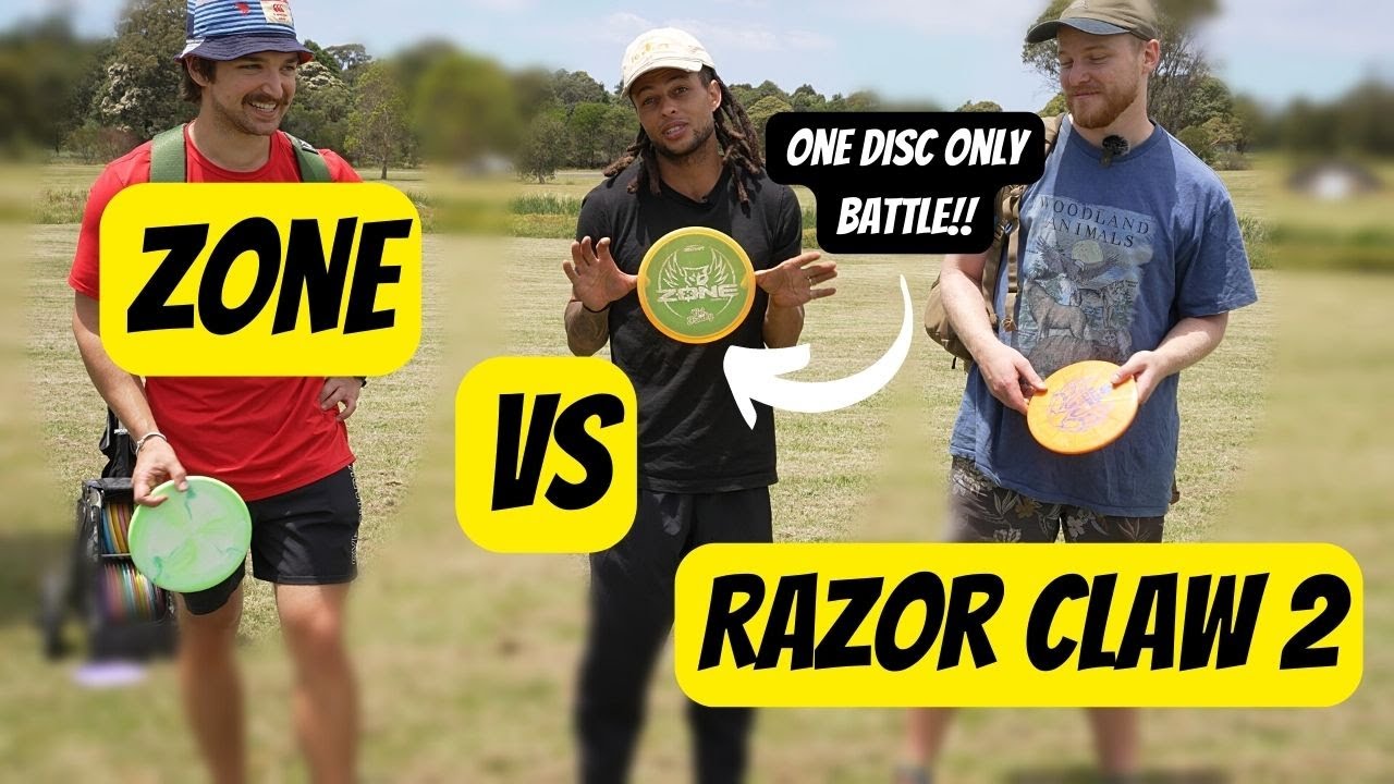 Discraft Zone Vs Discmania Razor Claw 2 | Learn Your Bag Challenge Ep: 4