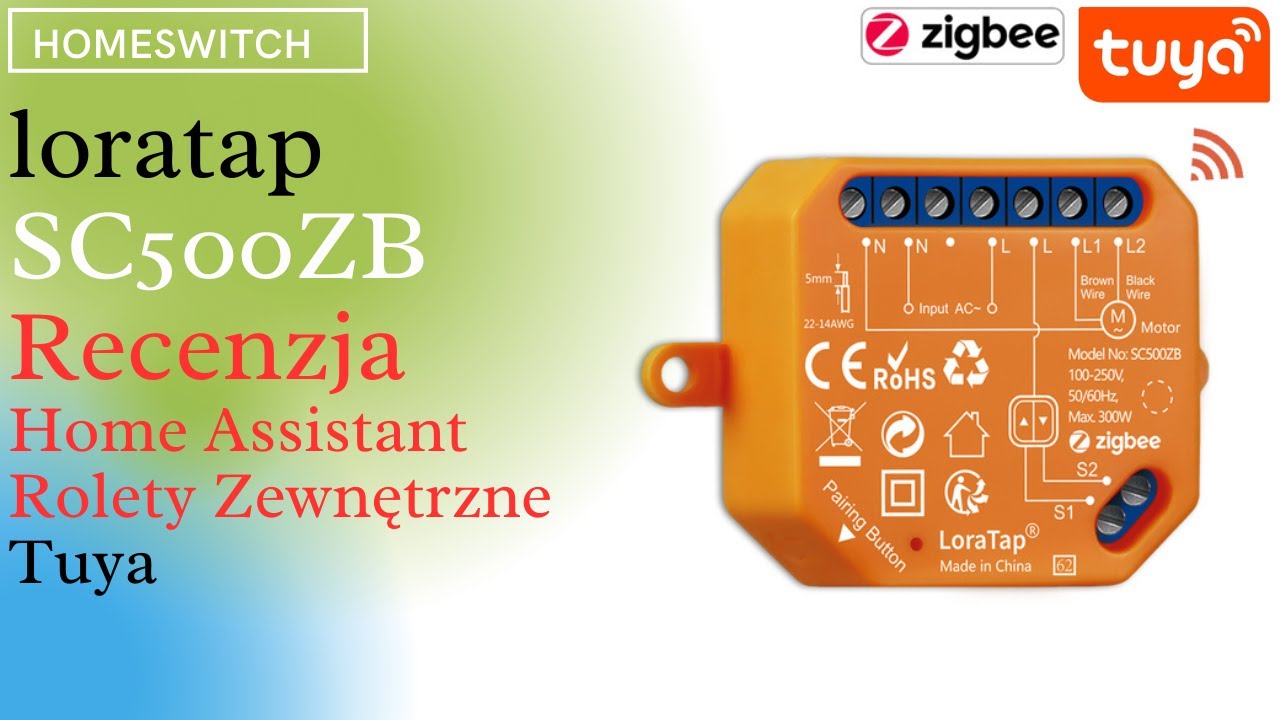 Automatyzuj swoje rolety z LoraTap SC500ZB - Moduł do sterowania roletami z technologią ZigBee!