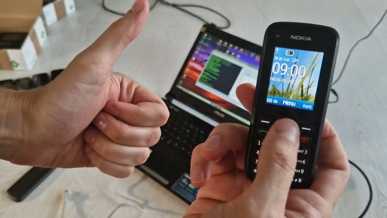 🇵🇱 Nokia C1-02 &ndash; Wgrywanie Polskiego Oprogramowania | Flash Firmware & Język PL 🔧