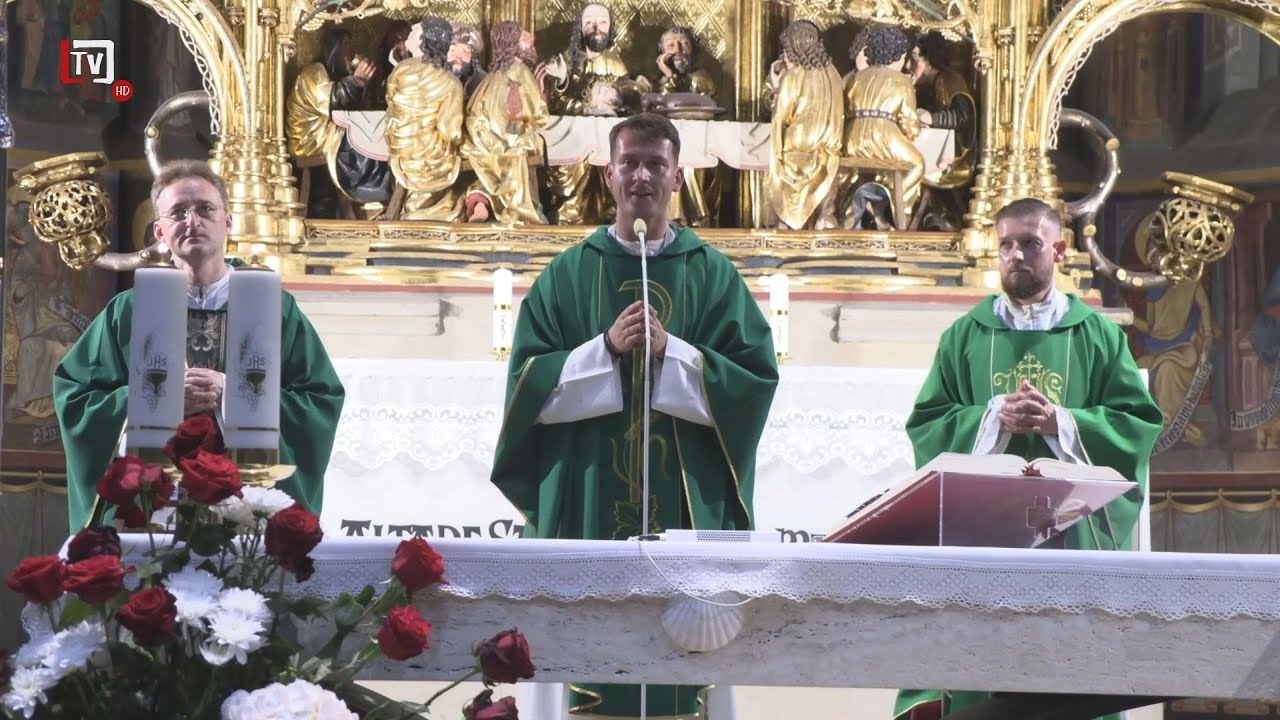 [3/28] Levočania sa so slzami v očiach lúčili s kaplánom Patrikom Miturom (16. 07. 2024)