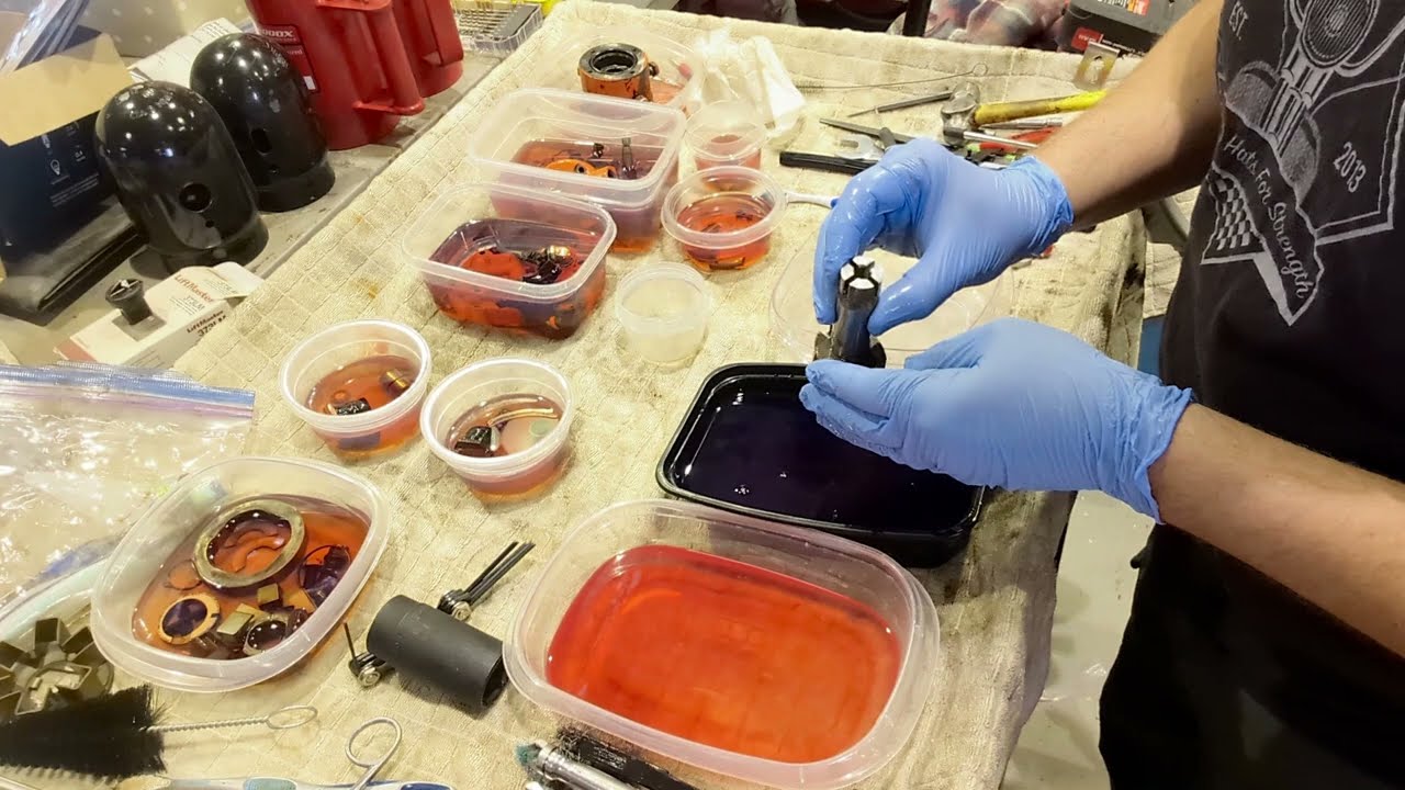 Case 430 Cleaning and assembling the injection pump Part 3