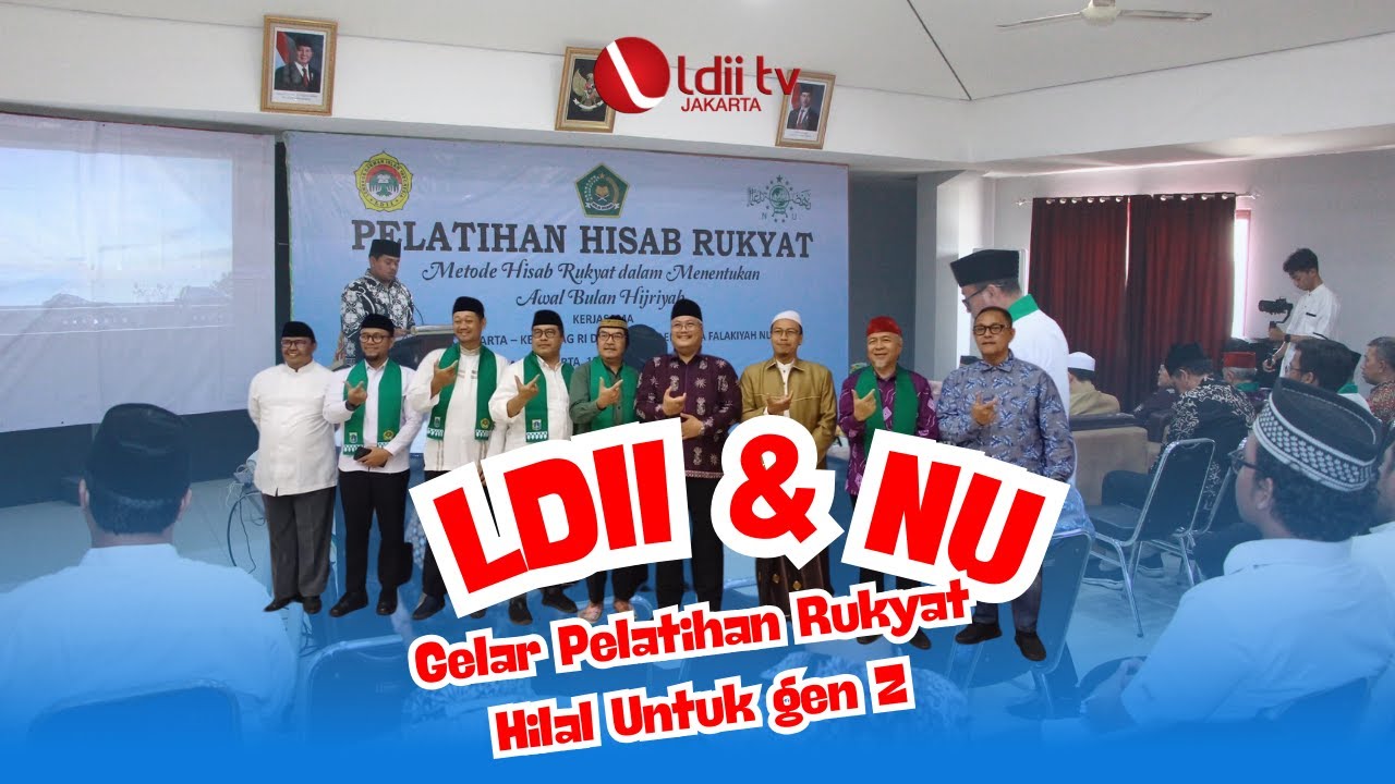 LDII Jakarta dan Lembaga Falakiyah NU Jakarta, Gelar Pelatihan Rukyat Hilal Untuk Gen Z #ldiijakarta