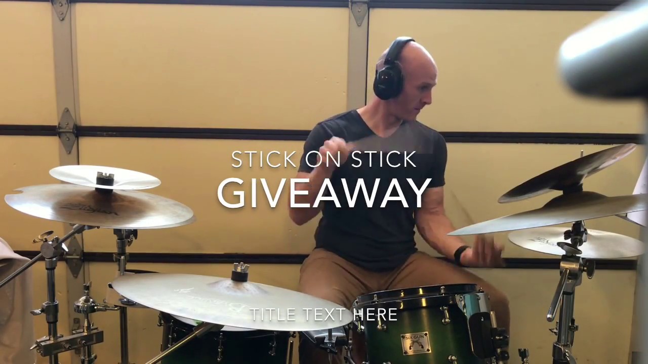 Stick tricks on snare drum Lesson - stick on stick