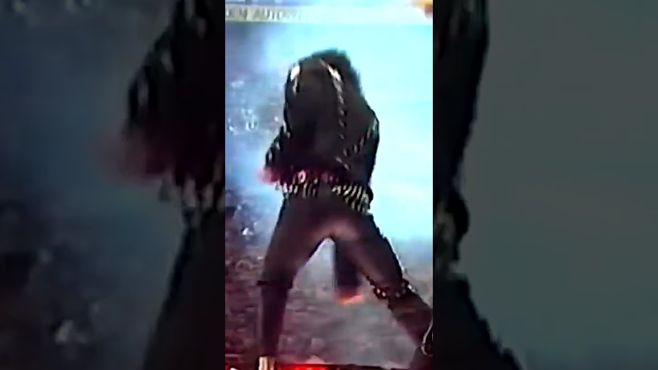 What Michael Jackson saw when he performed