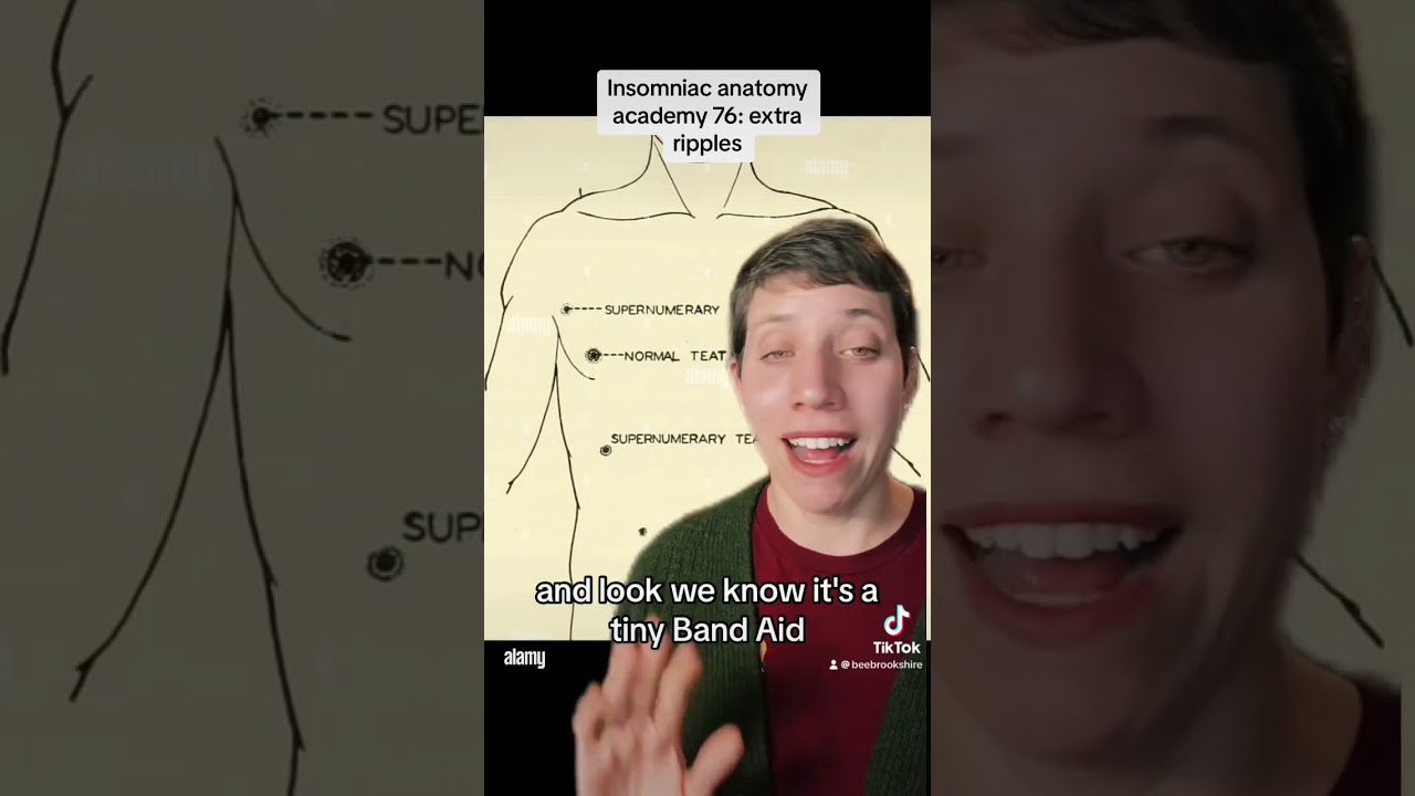 Insomniac anatomy academy 76: extra nipples #anatomy #science #stem #biology