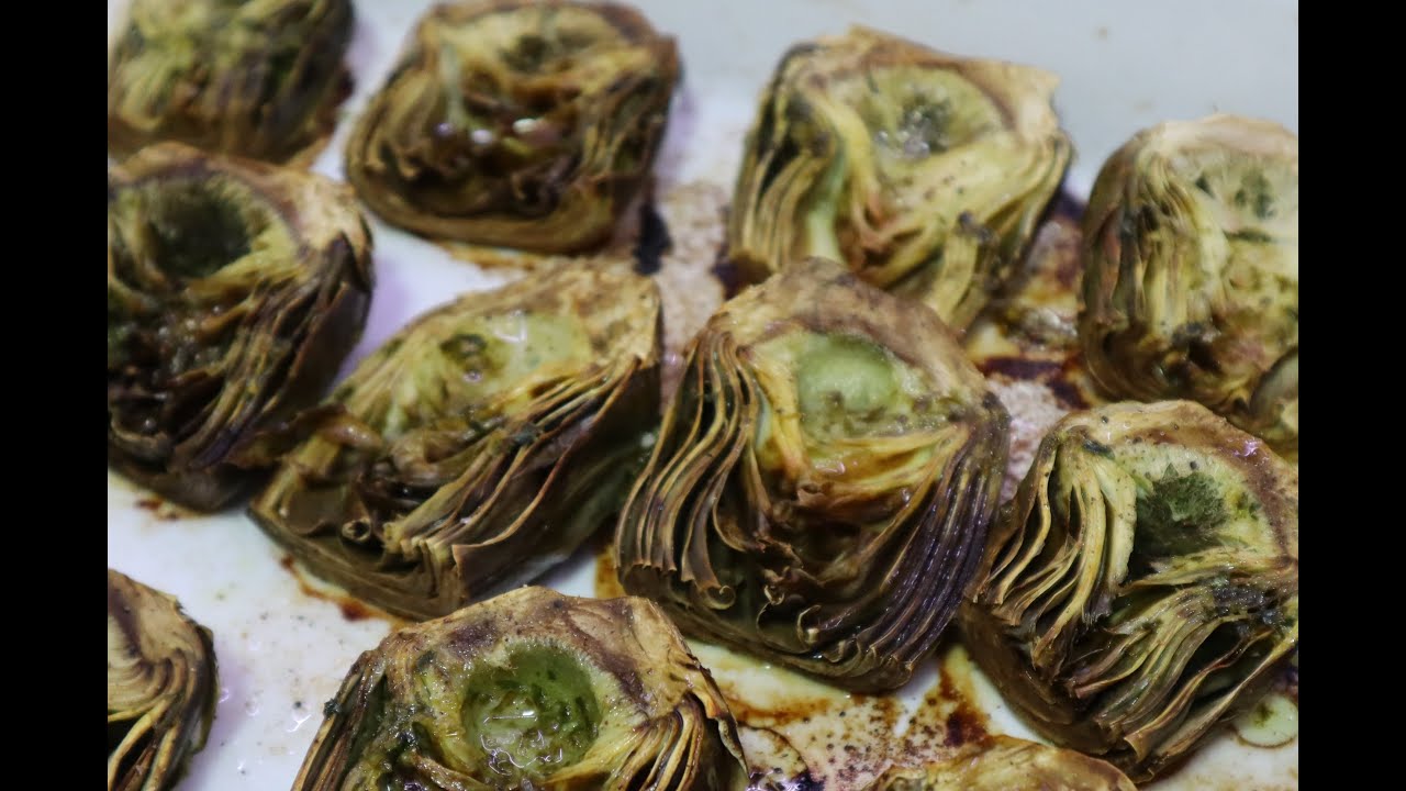 Estas alcachofas asadas te sabrán a gloria, receta fácil y rápida