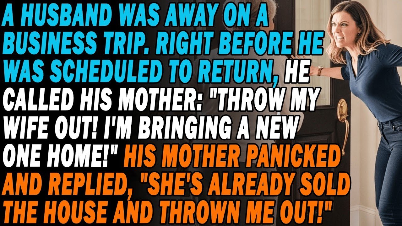 A Husband Calls His Mom From A Trip 