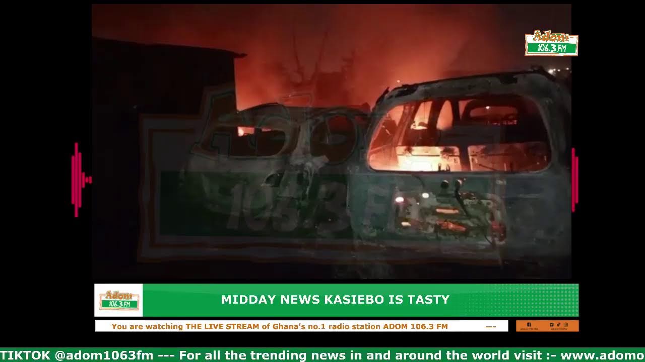 Midday News Kasiebo Is Tasty on Adom 106.3 FM (26-01-26)