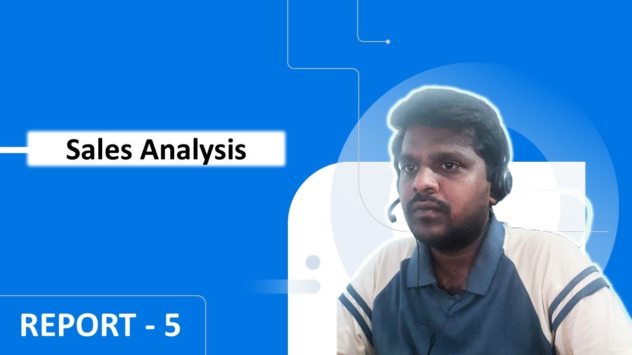 Power BI | Dashboard | Report | Sales Analysis