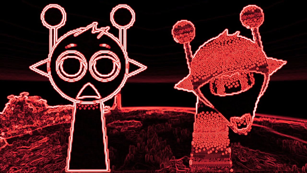 Screaming Incredibox Sprunki (in Minecraft) Vocoded To Miss the Rage, and Never Gonna Give You Up
