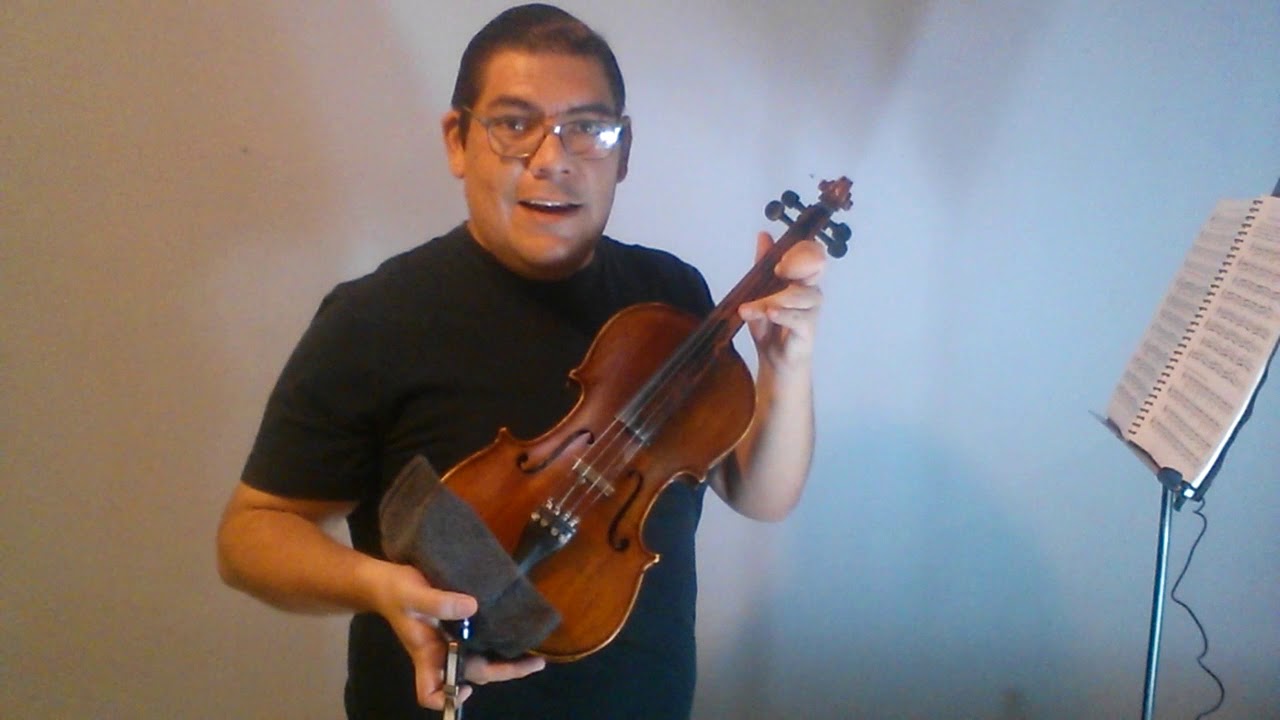 Violín 44: Método Laoureux sección 34 - Exenciones de dedos y posición fija de la mano
