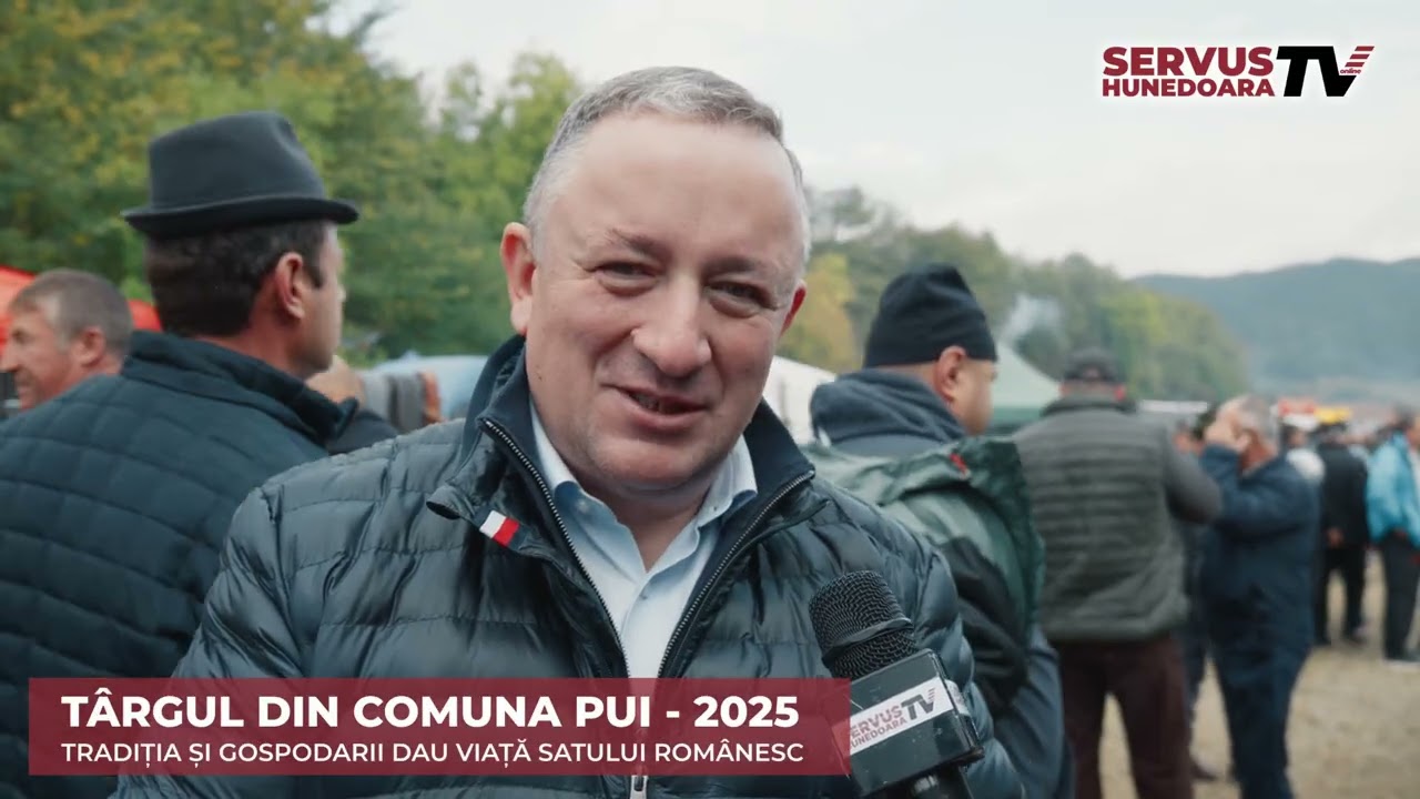 TÂRGUL DIN COMUNA PUI - 2025