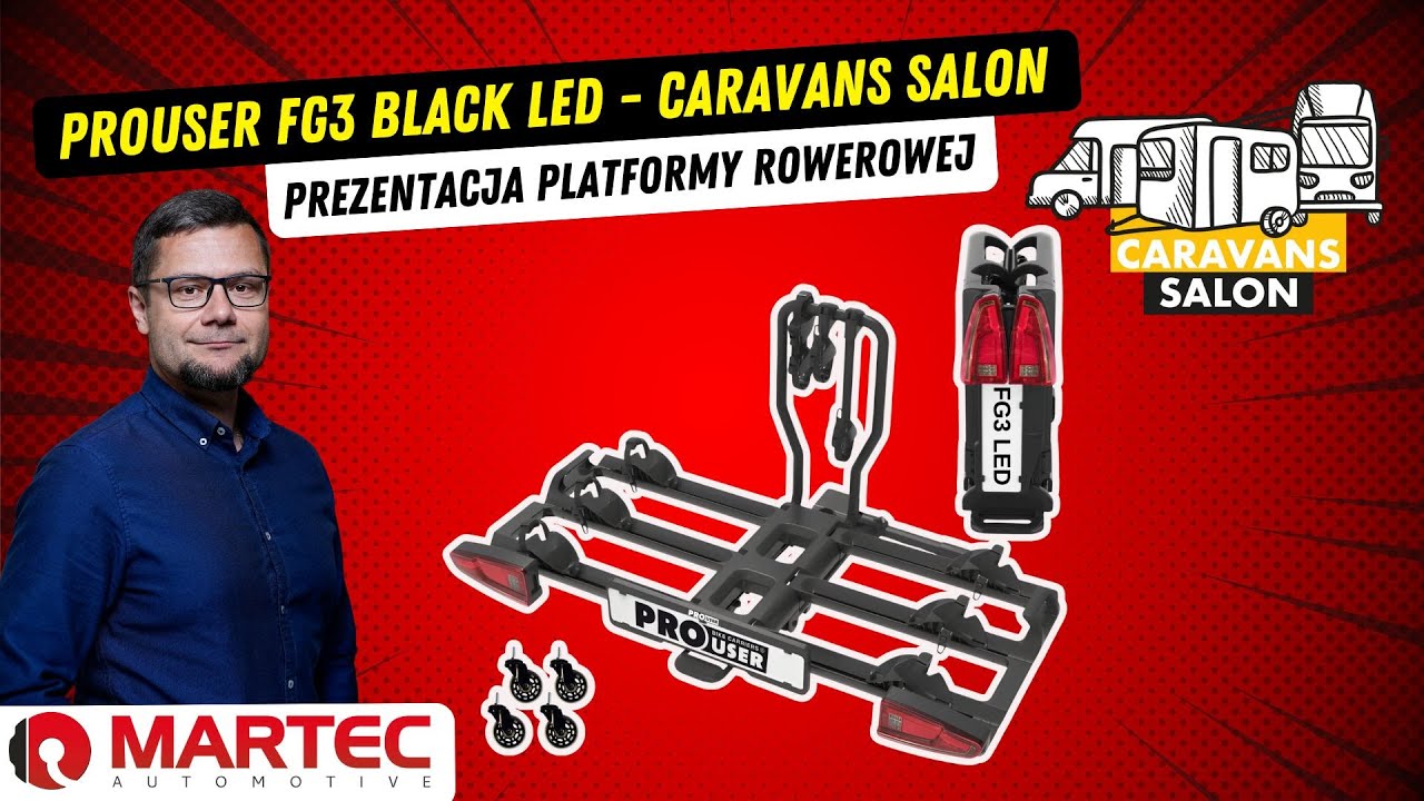 Caravans Salon: pokazujemy, jak prezentuje się PROUSER FG3 BLACK LED