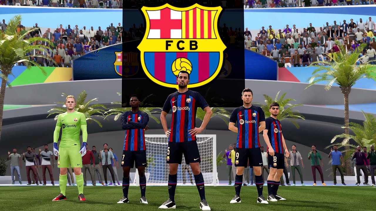 Barcelona vs Real Madrid - FUTSAL - VOLTA FIFA 23 | PS5 4K60 HDR