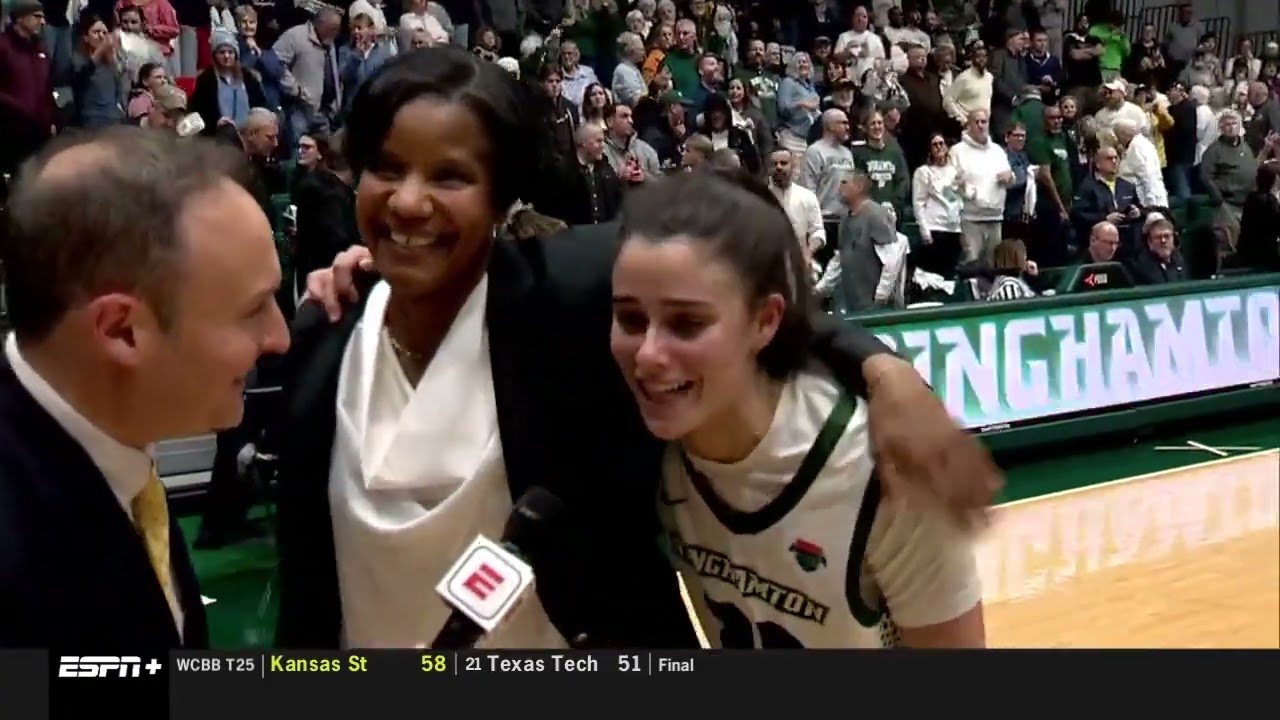 2026 Air Force Reserve Women's #AEPlayoffs: Binghamton 45, Bryant 44