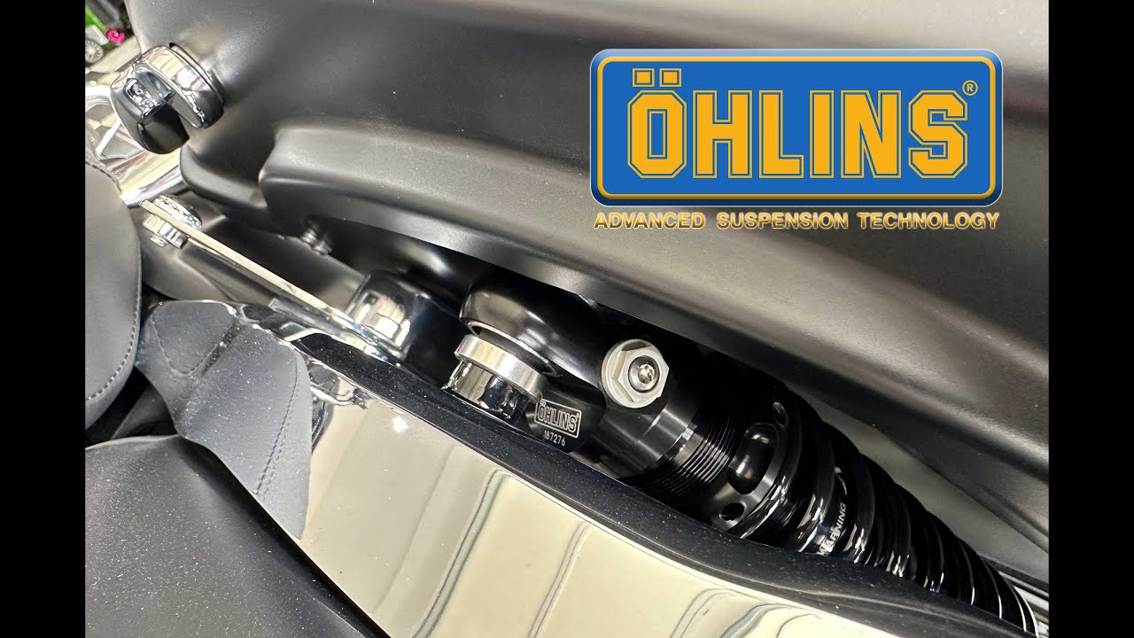 ПОДВЕСКА OHLINS УСТАНОВЛЕНА НА МОЙ HARLEY DAVIDSON ROAD GLIDE SPECIAL 2022 ГОДА