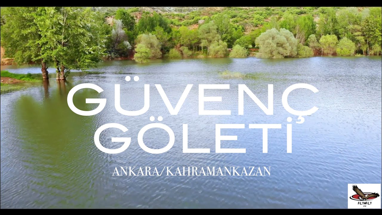 Güvenç Göleti - Kahramankazan Havadan Çekim  | Ankara Turkey 4K