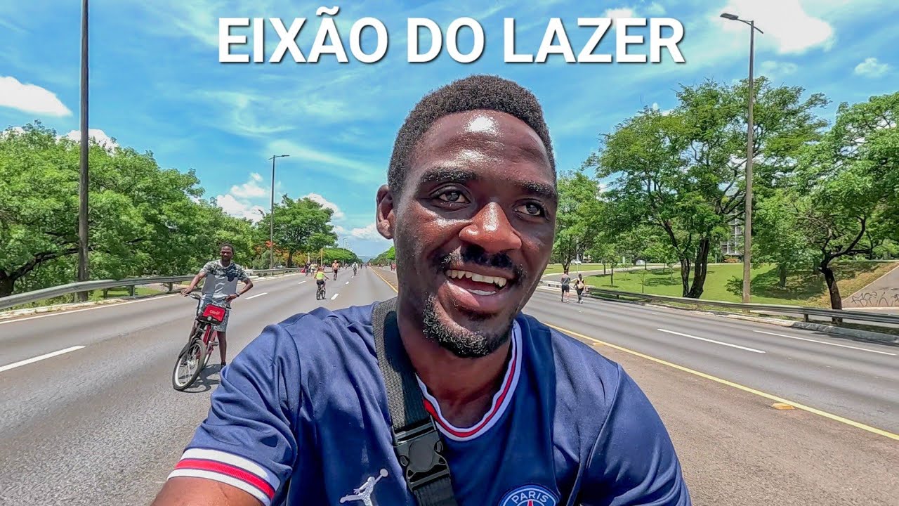 Conhecendo a MAIOR comunidade do Brasil (CEILÂNDIA) e pedalando no EIXÃO DE BRASÍLIA🇧🇷