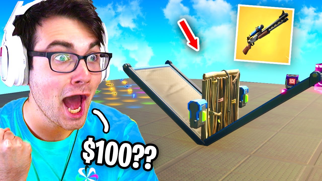 I Hosted a 1v1 Tournament with CHARGE SHOTGUNS for $100 in Fortnite... (so sweaty)