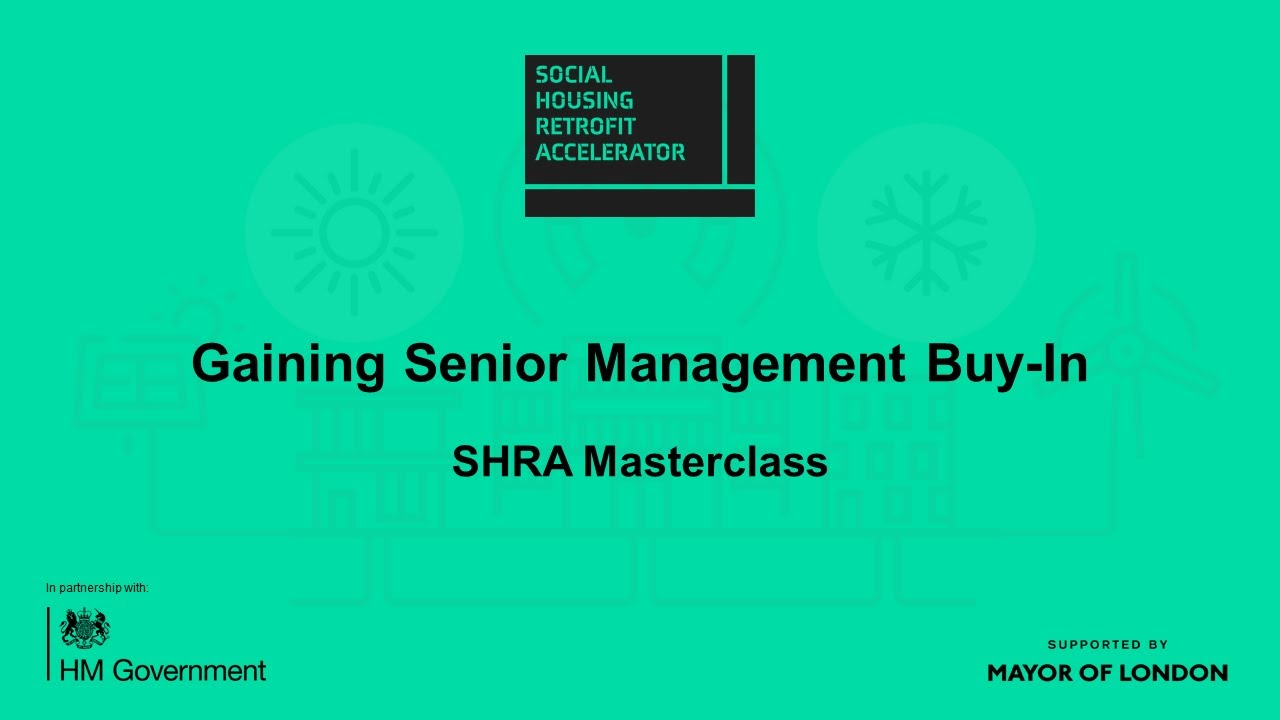 Gaining Senior Management Buy-In | SHRA Masterclass
