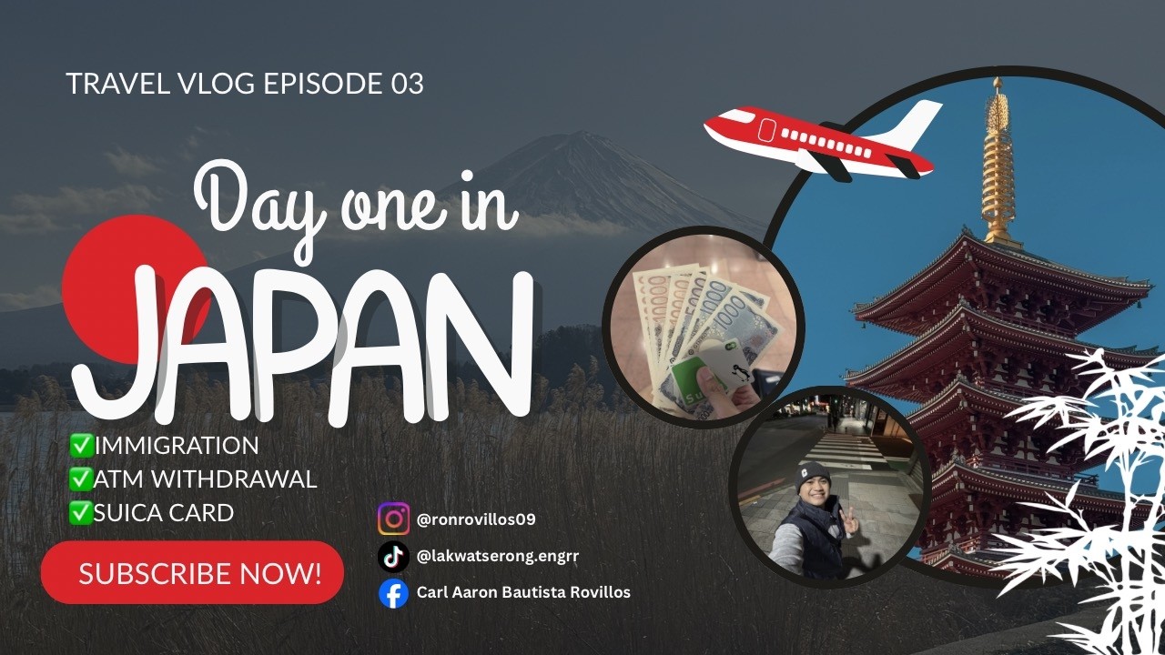 From one day in Japan to Day one in Japan