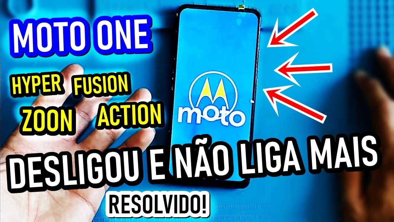 MOTO ONE NÃO LIGA, desligou então liga mais? TENTE ISSO PRIMEIRO ANTES DE LEVAR NO TÉCNICO!