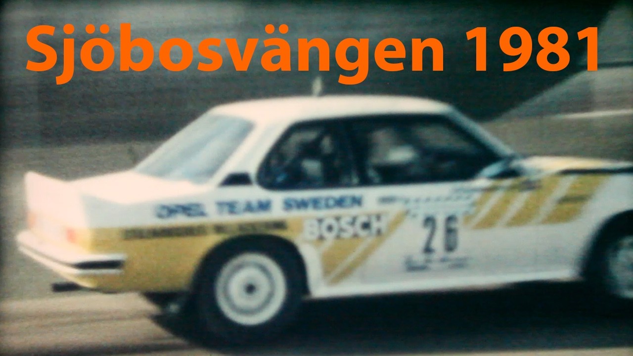 Sjöbosvängen på 40 sek 1981