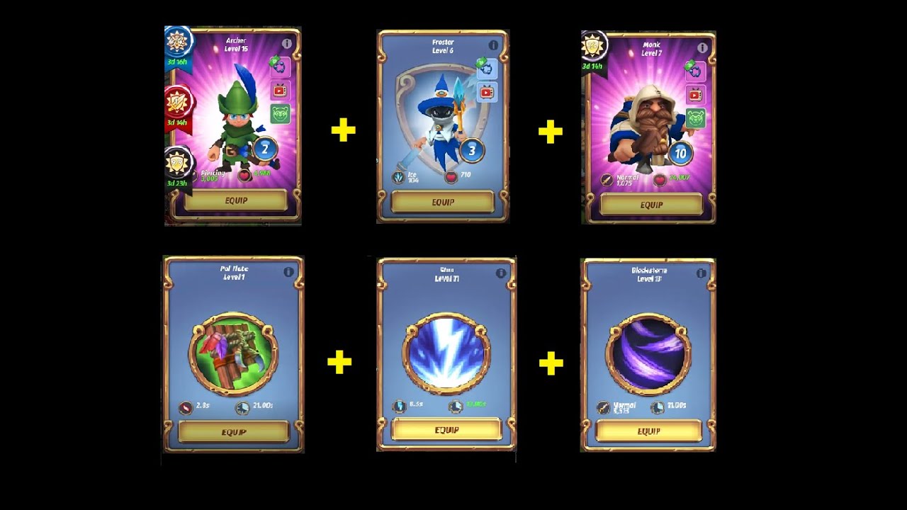 Royal Revolt 2: Archer, Froster, Monk Combo!!
