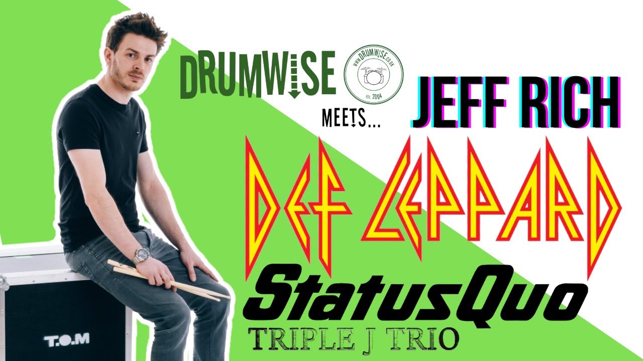 DrumWise Meets... Jeff Rich | Lockdown Interview (Status Quo, Def Leppard, Triple J Band)