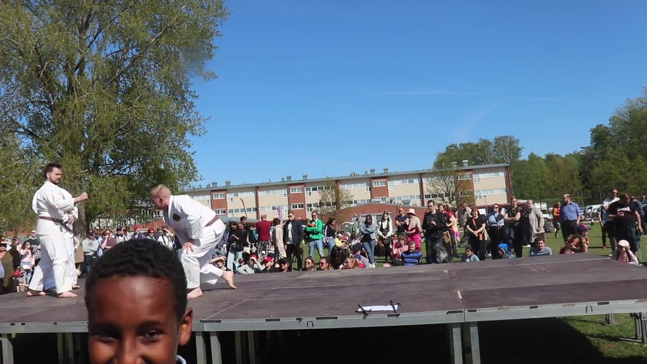 Shorin ryu Seibukan karate @ Helsinki hanami, 2023