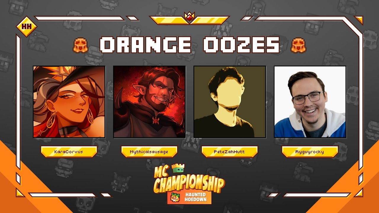 MCC Halloween Event!!! - TEAM ORANGE OOZES ft. Pete, Kara & Ryguy!!!!