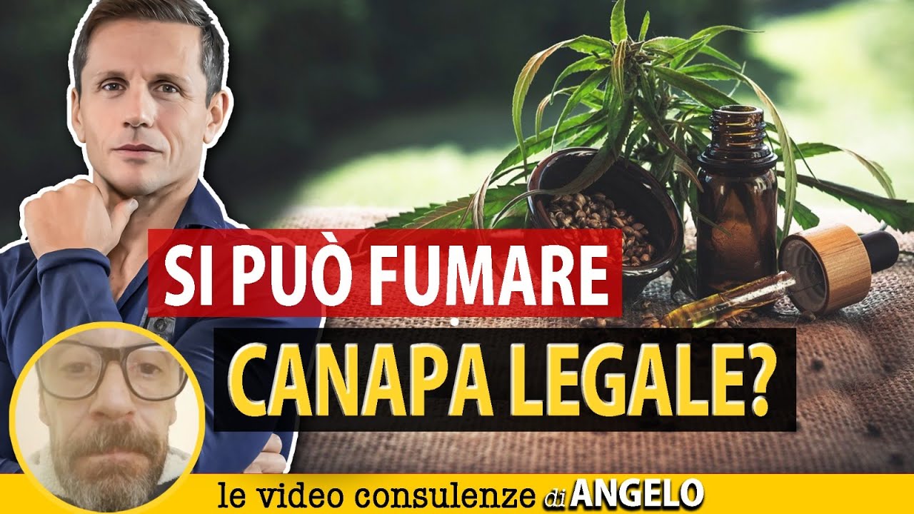 Si pu&ograve; FUMARE CANAPA legale? | Avv. Angelo Greco