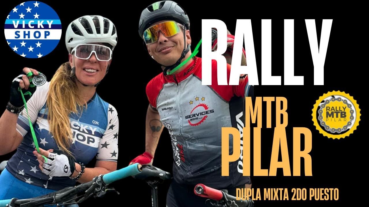 carrera Rally MTB Pilar dupla mixta 2dos vickyshopok septiembre 2024 60km mountain bike mtb ciclismo