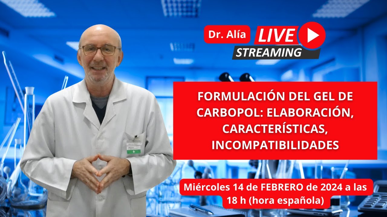 Formulación del gel de Carbopol 940