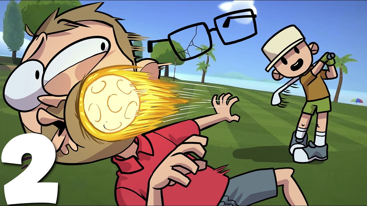 ESSE JOGO AINDA VAI ME FAZER INFARTAR DE TANTO RIR! - Super Battle Golf