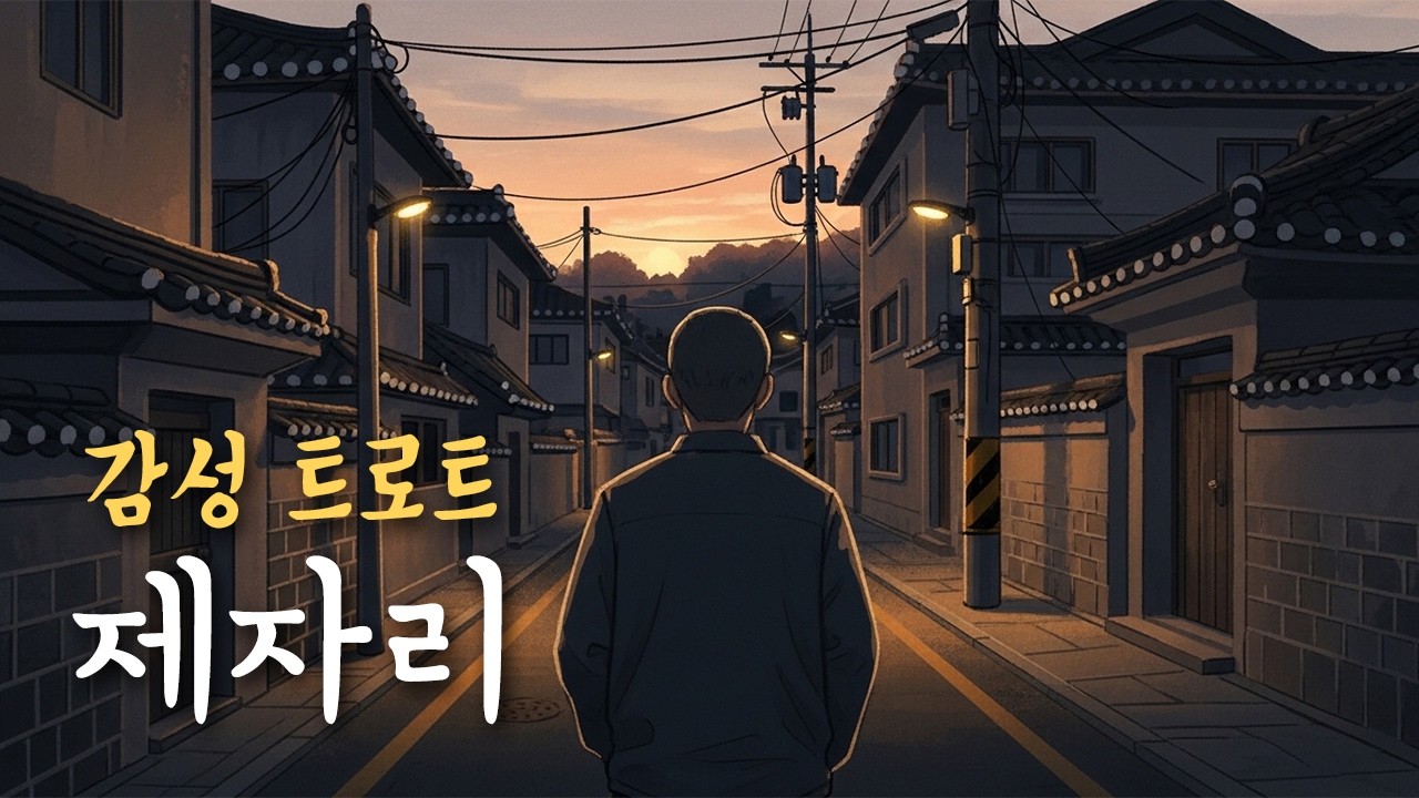 「제자리」 서정 트로트 | 나는 아직 제자리에 오늘도 서 있는데 | 서음가