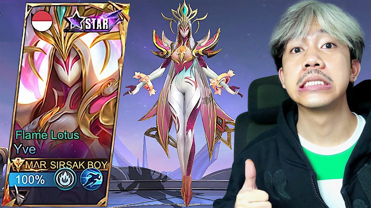 REVIEW SKIN STARLIGHT YVE FLAME LOTUS - Mobile legends