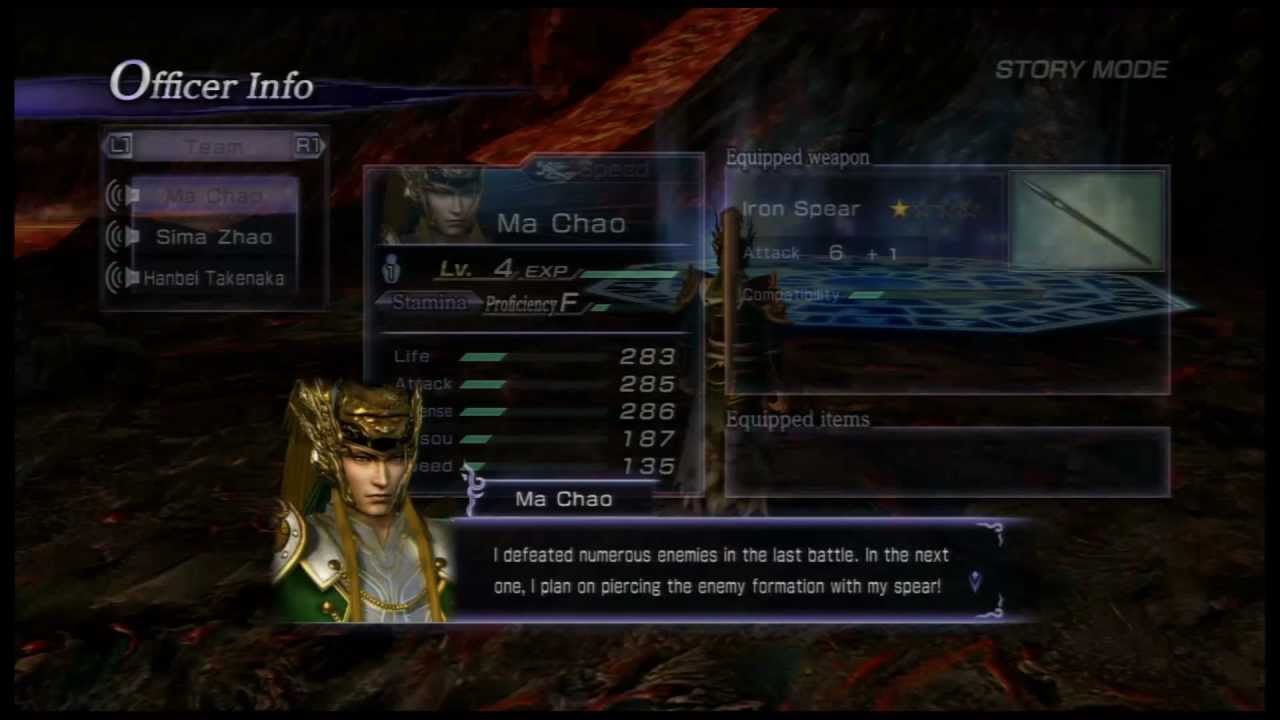 Warriors Orochi 3 (PS3) Part 1 - Camp