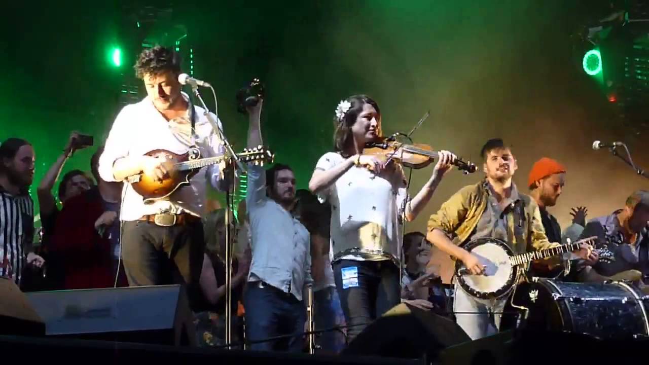 Mumford & sons - Phoenix Park - Galway girl - Dublin 14th July 2013